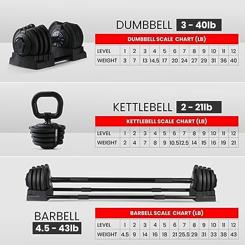 Multifunctional Adjustable Dumbbell Set