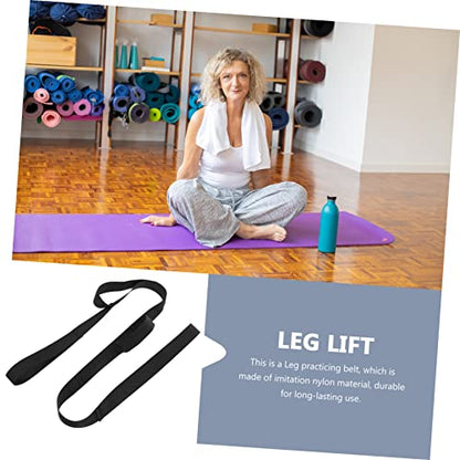 2pcs Heavy Duty Leg Assist Strap for Elderly Leg Lifter Training Device Lightweight Portable for Daily Exercise Stretching Imitation Material for Mobility Support