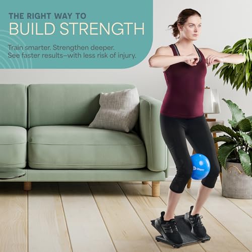 Lifepro InclineX Slant Board — Adjustable Calf Stretch Board with Nordic Strap — 4-Angle Incline for Calf Stretching, Squats & Ankle Mobility & Holiday Gifts