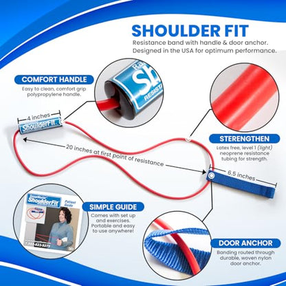 RangeMaster Pro Level All in one Shoulder Home Recovery Kit │ Shoulder Surgery Rehab│ Frozen Shoulder Exercise Kit │Guided Shoulder Recovery Kit