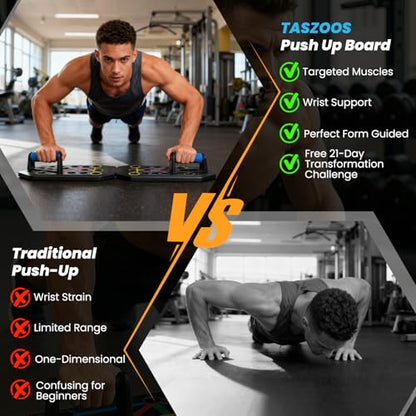 Portable Push Up Board - 20 in 1 Foldable Pushup Board Fitness