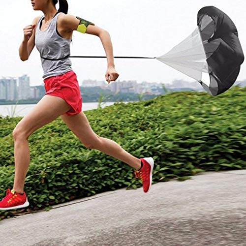 Running Speed Chute Resistance Parachute Running 56inch Umbrella Training Sprint Power Soccer Football Trainer for Runner