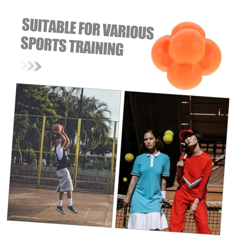 Happyyami Reaction for Agility and Training Hexagonal for Hand-Eye Coordination for Baseball Handball and Team Sports Speed and Agility Bounces