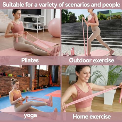 Resistance Bands, PT Physical Therapy Bands, Long Professional Exercise Bands for Yoga, Pilates, Stretching, Recovery, Home or Gym Workouts, Strength Training