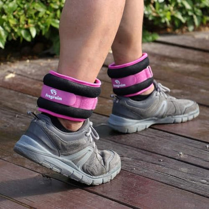Ankle Weights for Women, Men and Kids - 1/2/3/4/6/8/10/12/15/20 LBS 1 Pair Strength Training Wrist/Leg/Arm Weight with Adjustable Strap for Jogging, Gymnastics, Aerobics, Home Fitness, Physical Therapy - style: 3Lbs Pair (1.5lb x 2) - Purple