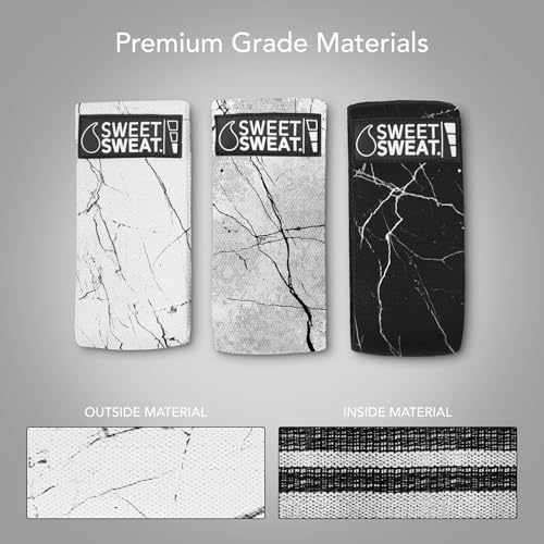 Sweet Sweat® Hip Bands with 3 Levels of Resistance - color: Marble
