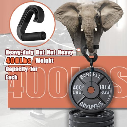 Neutral Grip Handles for Pull Up: Ergonomic Portable Hooks for Barbell Row Deadlift Resistant Bands for Home Gym Fitness Enthusiasts