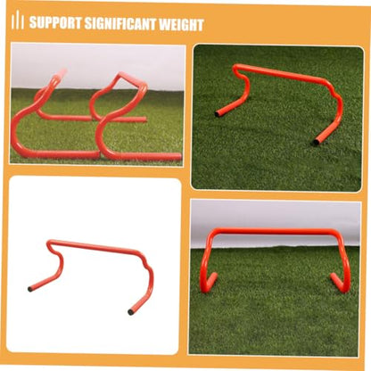3pcs Detachable Speed Agility Training Hurdles Portable Plyometric Equipment for Soccer Basketball Football Athletes Adjustable Height for Quick Footwork and Workout Drills