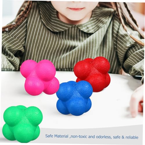 6pcs Hexagonal Reaction for Agility Training Multi- Equipment for Reaction Exercise and Parent Interaction