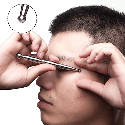 Acupuncture Pen-TMJ Massager Deep Tissue Massage Tool-Trigger Point Massage Relief Pain Therapy Tools Full Body Relaxing Trigger Self-Massage Acupressure Bar (A) - style: A