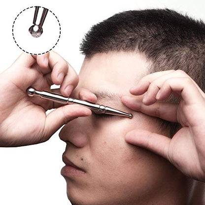 Acupuncture Pen-TMJ Massager Deep Tissue Massage Tool-Trigger Point Massage Relief Pain Therapy Tools Full Body Relaxing Trigger Self-Massage Acupressure Bar (A) - style: A