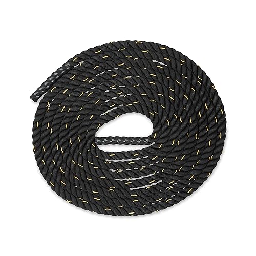 Amazon Basics Battle Rope for Home Gym Workout, Exercise Training Equipment - style: 2 Inch x 30 Feet