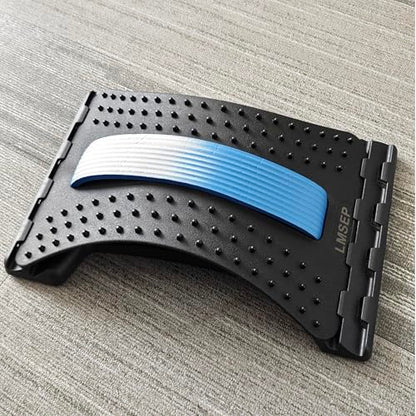 Back Stretcher for Lower Back Pain Relief, Multi Level Back Cracker Board for Herniated Disc, Scoliosis, Spine Decompression, Back Cracking Device, Upper and Lower Back Stretcher