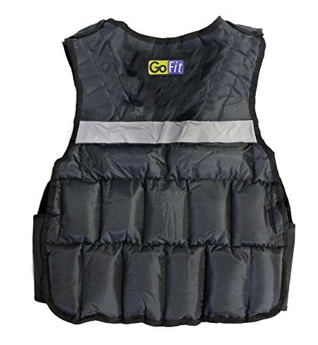 GoFit GoFit Padded Adjustable Weighted Vest - size: 20 pounds