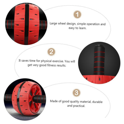 Silent Ab Roller Wheel for Core Strengthening Fitness Abdominal Muscle Trainer with Knee Mat Suitable for Men Women Beginners and Experts Home Gym Exercise Equipment