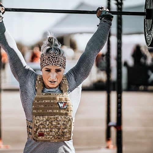 Weighted Vest – Adjustable 14–60 lb Capacity for Men and Women, Weight Vest for Training, Strength & Functional Fitness, Durable Workout Vest, Plates Sold Separately - color: Beige