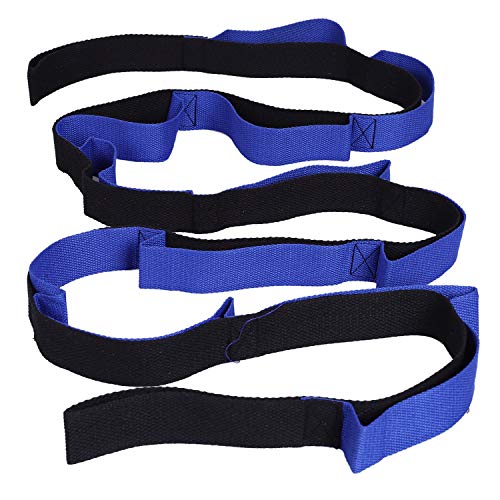 Yoga Stretching Strap with Loops，Yoga Strap Multi-Loop Strap Stretch Strap for Physical Therapy, Workout, Pilates, Dance,Yoga and Exercise