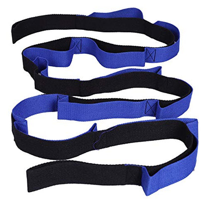 Yoga Stretching Strap with Loops，Yoga Strap Multi-Loop Strap Stretch Strap for Physical Therapy, Workout, Pilates, Dance,Yoga and Exercise