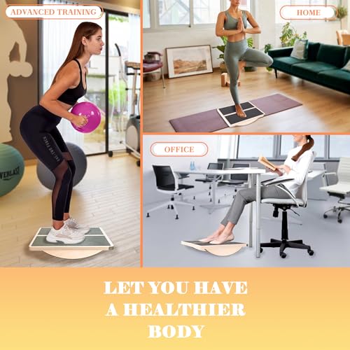 Professional Slant Board, Adjustable Incline Board and Calf Stretcher, Slant Board for Calf Stretching, Calf Stretch Board - color: 2-in-1 Slant Board & Balance Board