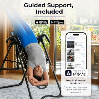 TEETER EP-560 Inversion Table w/Accessories for Back Pain Relief - FDA - Registered, UL Safety Certified, 300 lb Capacity, Designed & Patented in USA - style: EP-560 Classic