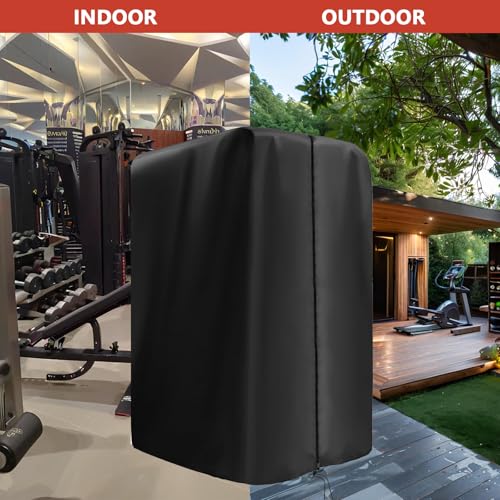 Protective Cover for Home Gym Set, 420D Oxford Gym Rack Cover for Home Exercise Equipment Set, Workout Equipment Protective, UV protection, Waterproof, Dustproof for Indoor or Outdoor