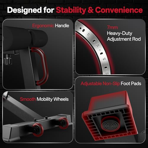 JOROTO Adjustable Weight Bench, 1500LB Heavy Duty Bench Press, Workout Bench for Home Gym Strength Training Exercise, Flat Incline Decline Sit Up Bench for Full Body Exercise