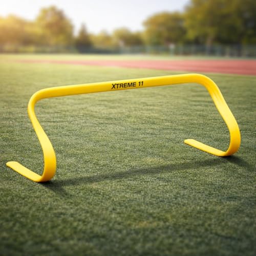 Agility Hurdles - for Athletes of All Skill Levels, Training Hurdles for Sports, Fitness, and Agility Drills - Speed Hurdles for Soccer and Football Training - 8 pieces of Hurdles of 5.9-Inch