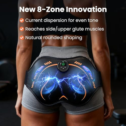 Hip Trainer Glute Muscle Stimulator, Butt Lifting Machine & Muscle Toner, Muscle Stimulator for Lifting HIPS, Home Workout Equipment for Women