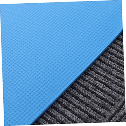 POPETPOP High Density Yoga Fitness Mat Anti-slip Surface Lightweight Portable for Pilates Stretching