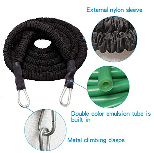 Resistance Training Rope Explosive Force Bounce Physical Training Resistance Rope Improving Speed, Stamina and Strength - color: 16.4ft Elastic rope