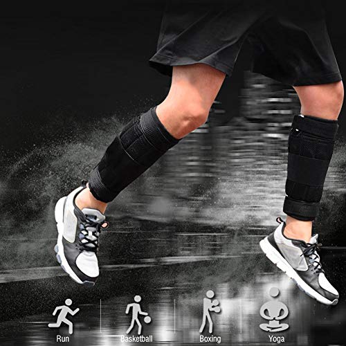 Weighted Ankle Band Adjustable Net Cloth Ankle Leg Band Soft and Breathable Exercise Training Brace