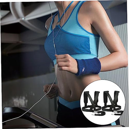 2pcs Resistance Belt for Fitness Workout Belt Weight-bearing Shoulder Straps Sled Harness