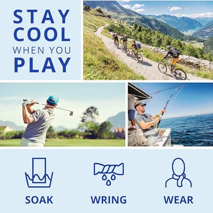 FROGG TOGGS iCOOL Cooling Towel 2 Pack - style: 2 Count
