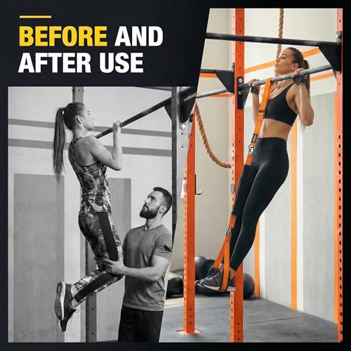 Pull Up Assistance Bands, Heavy Duty Adjustable Resistance Bands for Pull Up Bar WorkoutStrength Training Bands for Home Gym, Calisthenics, Body Stretching & Pull-Up Bar