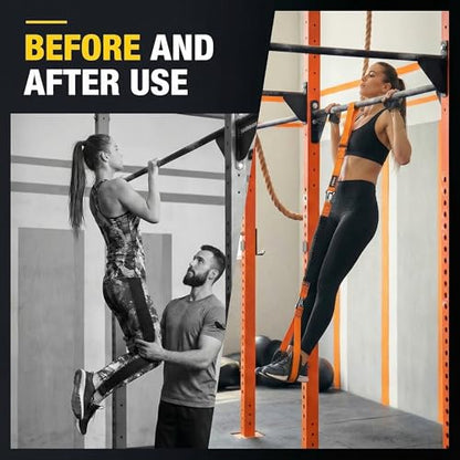 Pull Up Assistance Bands, Heavy Duty Adjustable Resistance Bands for Pull Up Bar WorkoutStrength Training Bands for Home Gym, Calisthenics, Body Stretching & Pull-Up Bar