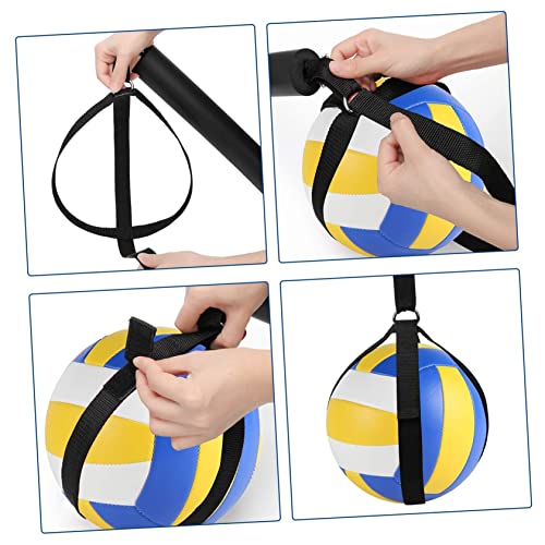 Mikikit 2pcs Adjustable Volleyball Spike Training Band Suspension Basketball Swing Strap Warm Up Aid for Athletes for Volleyball Practice and Skill Development