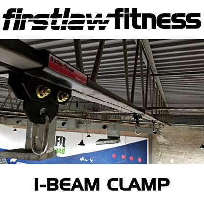 Firstlaw Fitness 1000 LBS I-Beam Clamp - Multi-Sports Made in The USA - size: 5.5 Inch Wide I-Beam