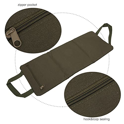 Thin Arm Yoga Sandbag, Workout Freeweight Training Bag for Leg Slimming and Fitness, Adjustable Fill Weight Sandbag with Leakproof Inner Liner and Carry Handles for Home - color: Green