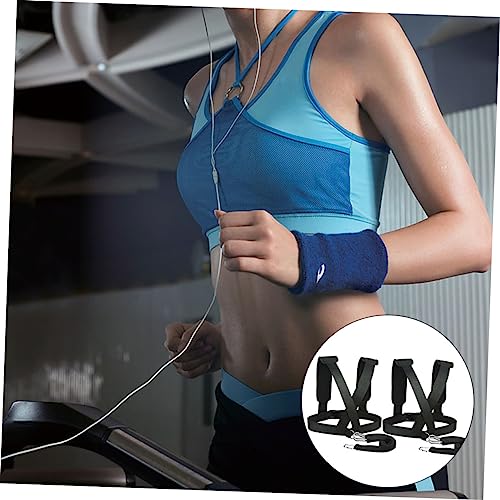 2pcs Weight Bearing Shoulder Straps Resistance Belt for Fitness Training Metal Buckles Lightweight Sled Harness for Running Speed Strength Workout