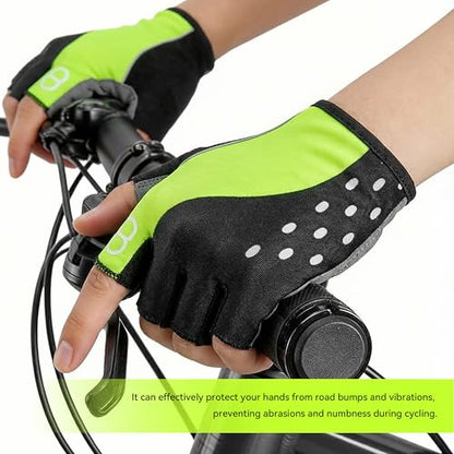 DA--Workout Gloves for Men and Women, Exercise Gloves for Weight Lifting, Cycling, Gym, Training, Breathable and Snug fit-Fluorescent Red - size: Middle