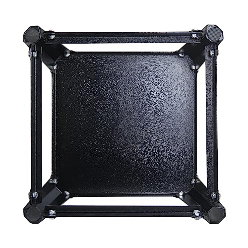 Metal Plyometric Jumping Box, Steel Fitness Exercise Jump Platforms Box for Conditioning Strength and Agility Training, 12 Inch Anti-Slip Workout Step Up Box for Home Gym - size: 12in18in24in30in