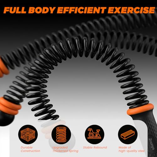 4Pack Adjustable Ropeless Battle Ropes Set, Portable Battle Ropes, Cordless Battle Training for Home, Suitable for Aerobic Exercise and Muscle Training for Both Men and Women