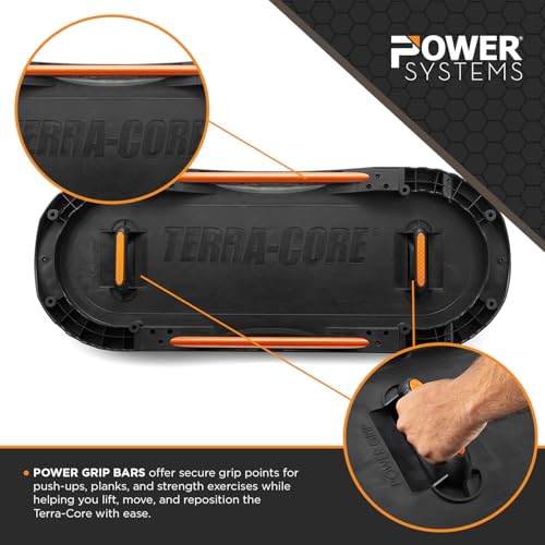 Terra Core Balance Trainer – Inflatable Home Gym Fitness Platform for Core, Strength, Balance, HIIT and Conditioning, Full Body Functional Training Tool for Stability and Cardio Workouts at Home