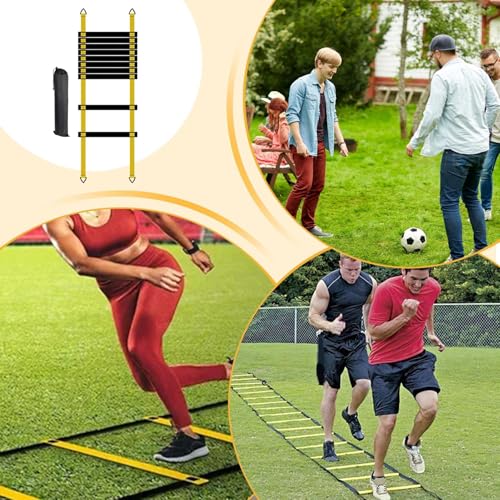 Training Ladder Portable Sports Equipment with Carry Bag - color: 5 meters