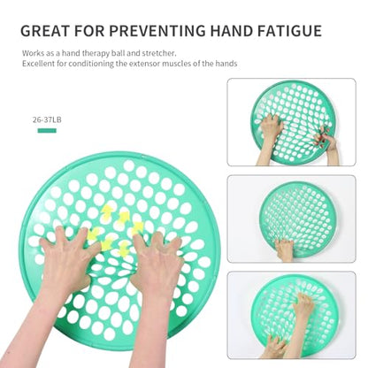 ZHIAMZ Hand Exercisers for Strength, Hand Exercise Web, Finger Exercise - color: PLUS-Green