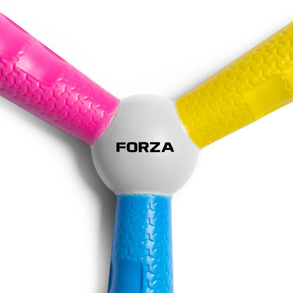 METIS Forza Reactive Catch Trainer Ball – Hand Eye Coordination Training Tool, Reaction Speed Trainer with 3 Colour Arms, Lightweight Foam Reflex Ball for Football, Cricket, Rugby
