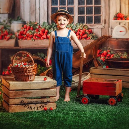 Kate Photography Floor Mats Green Grassland Floor Backdrop Wall Rubber Mat Newborn Photography Props for Professional Photo Shoot Studio 5x4ft