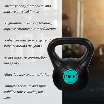 BalanceFrom Kettlebell Sets 30lbs, 45lbs, 50lbs, 75lbs 3 or 4 Piece Strength Training Kettlebells Weight Set, Multiple Sizes