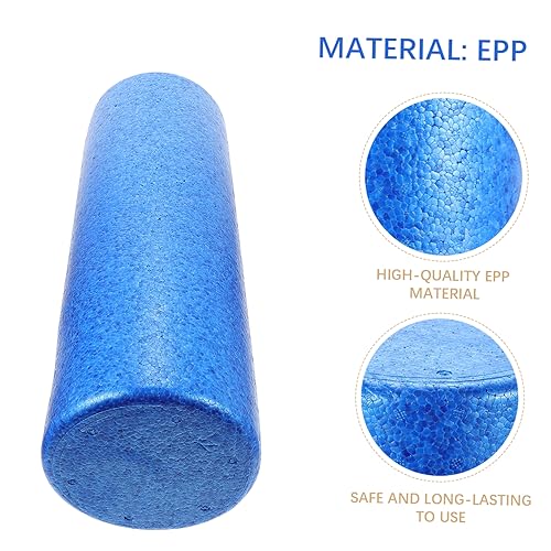 BESPORTBLE Material Yoga Column Muscle Relaxing Roller Fitness Massage Stick Blue