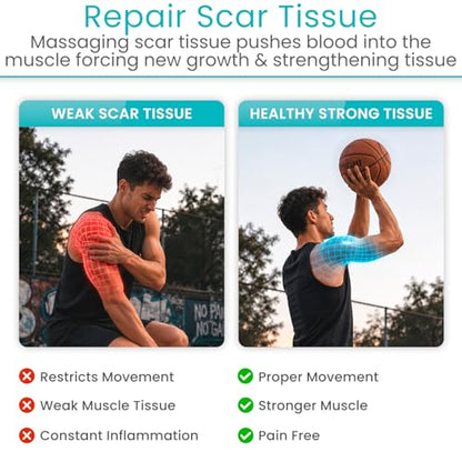 Vive Back and Neck Massager Cane - Trigger Point Massage Tools for Pain Relief and Muscle - Handheld Self Massage Hook Therapy for Neck, Shoulder - Deep Tissue Myofascial Release Aid for Women & Men - style: Massage Cane